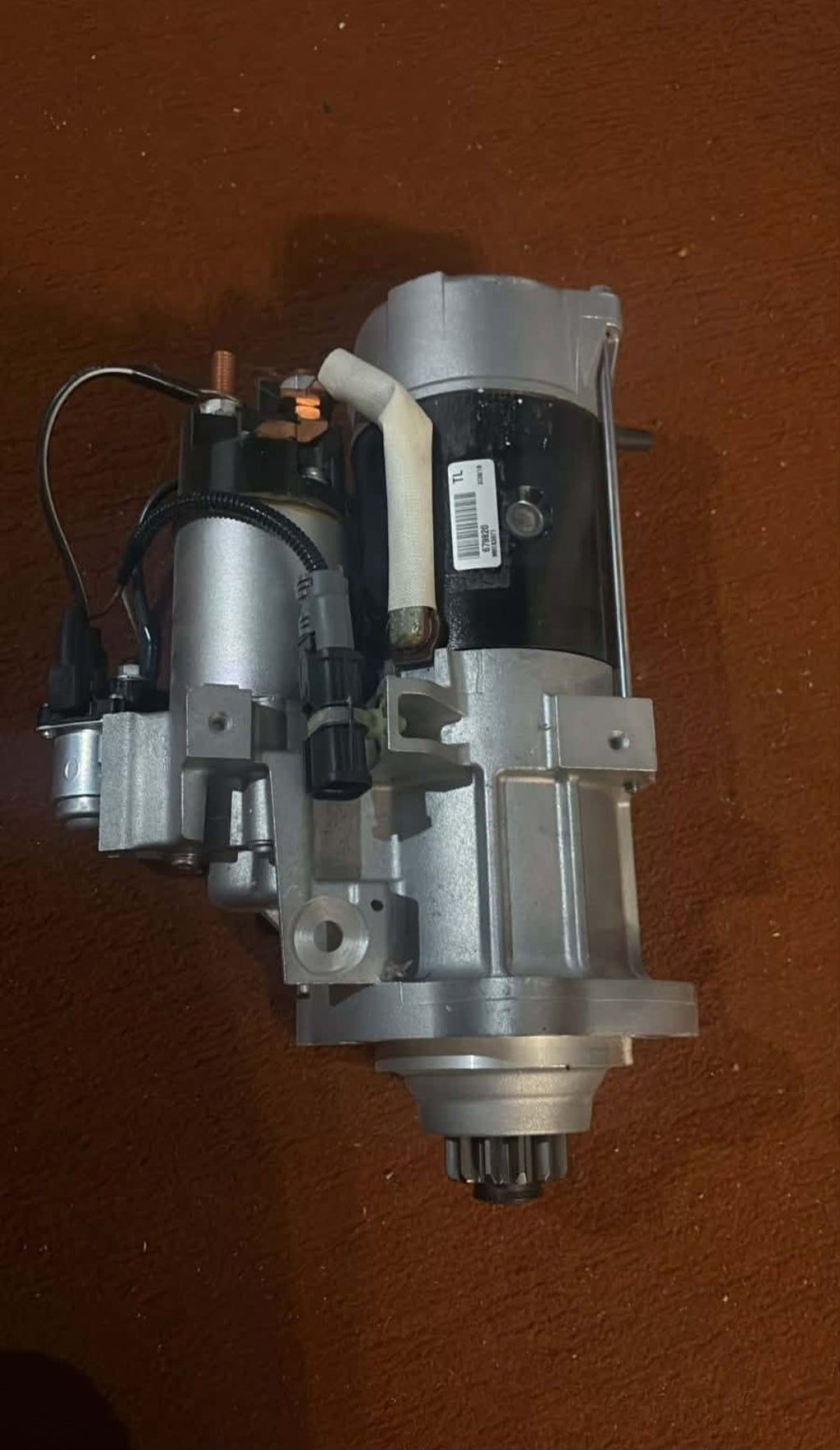 Starter Motor MAN TGX front view
