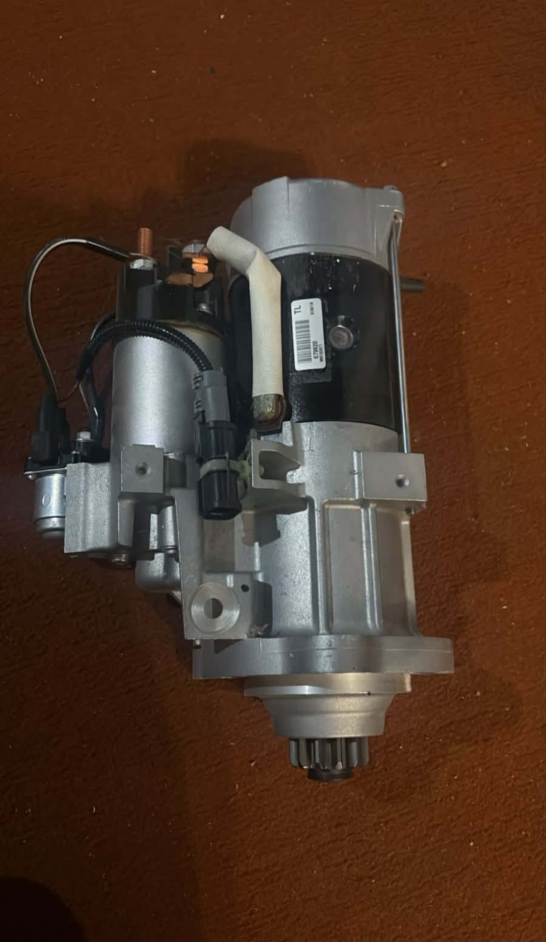 Starter Motor MAN TGX front view